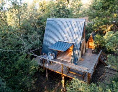 The Gaia Sanctuary [Family A-Frame Cabin]